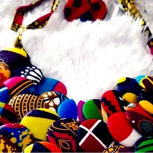 Ankara necklace